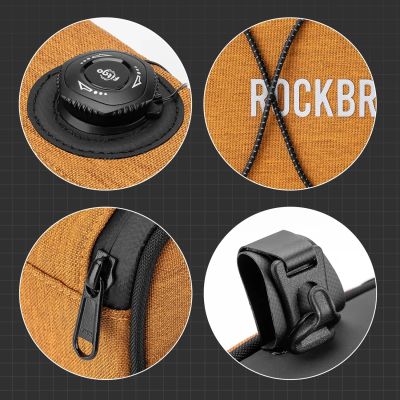 13. Rockbros TL001 ROAD TO SKY 1.9L Handlebar Bag Waterproof - Orange