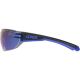 2. UVEX Equate cycling glasses, black/blue matt/mirror blue