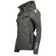3. Geographical Norway Reine Gray/Black Lady 007 women's softshell jacket (WU6099F/GN Grey/Black)