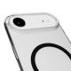 8. Puro Lite Mag TPU+PC Case Compatible with MagSafe for iPhone 17 Air - Transparent with Black Ring