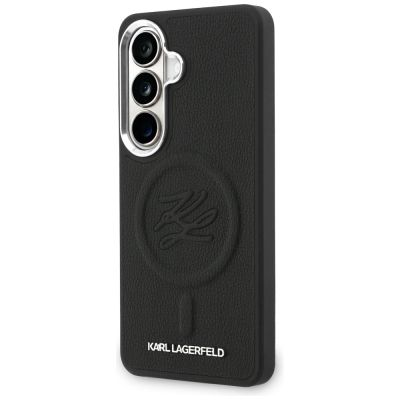 2. Karl Lagerfeld Embossed Ring Initials MagSafe Case for Samsung Galaxy S26 - Black