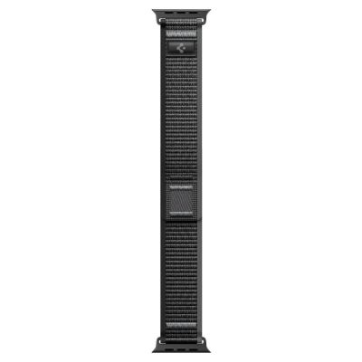 4. Spigen Athlex Air 2 Strap for Apple Watch 44/45/46/49mm - Black and Gray