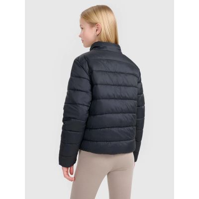 4. Girls' down jacket with synthetic filling 4F 4FJWSS25TDJAF515-20S