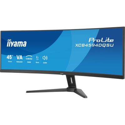 4. iiyama ProLite XCB4594DQSU-B1 computer monitor 113 cm (44.5") 5120 x 1440 px Dual QHD LED Black