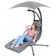 24. SWING ROCKING CHAIR WITH UMBRELLA LISBON DARK GREY