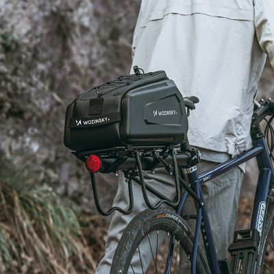 12. Wozinsky WSR-01B Bicycle Pannier for Trunk 9l - Black