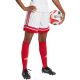 4. adidas Squadra 25 women's shorts white and red JJ0020
