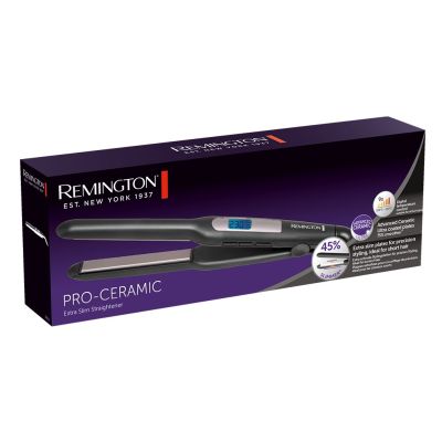 3. Remington Pro-Ceramic Extra Slim S5515 Black Straightener