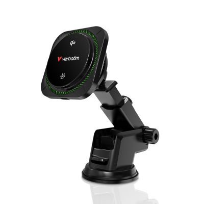 2. Verbatim Charge 'n' Drive Qi2 RGB Smartphone Black USB Wireless Charging Fast Charging Automatic