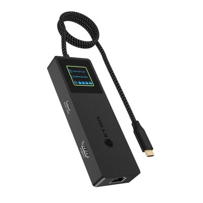 2. ICY BOX Spade Dock 4038 Wired USB 3.2 Gen 2 (3.1 Gen 2) Type-C Black