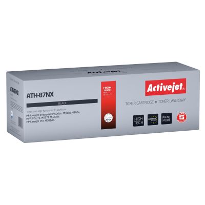 Activejet ATH-87NX Toner (replaces HP 87X CF287X; Supreme; 18,000 pages; black)