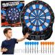Electronic Skill Game Dartboard with LCD, 25 Games, 176 Variants