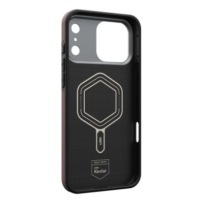 9. UAG Fibr Armr MagSafe - iPhone 17 Pro Max case compatible with MagSafe (kevlar graphite / bronze)