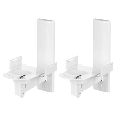 2. Wall bracket for B TECH BT77/W 1MBTG012 speaker (white)