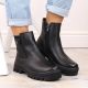 11. Potocki W WOL186 insulated ankle boots with a pocket, black