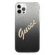 3. Guess GUHCP12MPCUGLSBK iPhone 12/12 Pro 6.1" black/black hardcase Glitter Gradient Script