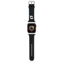 Karl Lagerfeld 3D Rubber Karl Head strap for Apple Watch 38/40/41mm - black