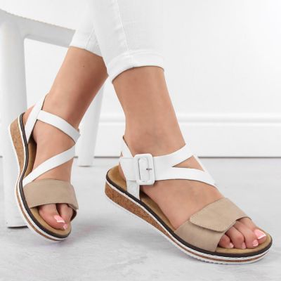 16. Comfortable Rieker W RKR678 combo sandals