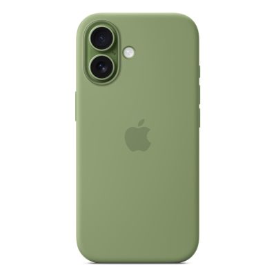 Apple iPhone 17 Silicone Case with MagSafe (Light Moss Green)
