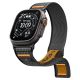 5. Spigen Athlex Air 2 Strap for Apple Watch (44 / 45 / 46 / 49 mm) - Black and Orange