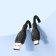 15. Baseus Pudding 100W USB-A - USB-C Cable 1.2m - Black