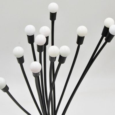 4. SOLAR LAMP DANCING IN THE WIND, COLORFUL BALLS, 12 LEDS, 72CM