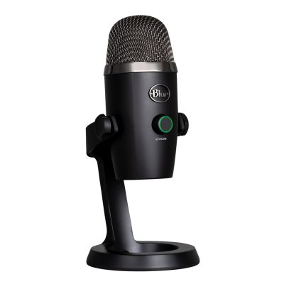 2. Blue Microphones Yeti Nano Black Tabletop Microphone