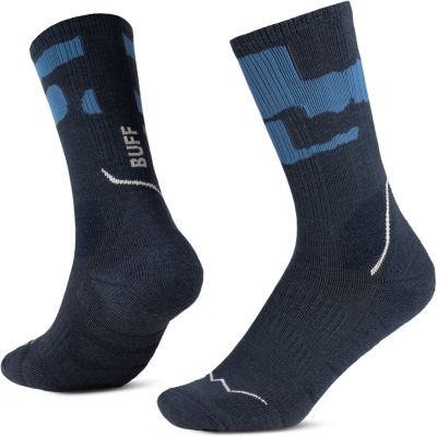 Buff MERINO MW CREW SOCKS MWC2 NIGHT BLUE L socks