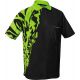 5. Harrows Rapide Black and Green Polo Shirt