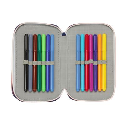 4. FC Barcelona triple filled pencil case 37 PCS 412526857