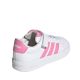 3. Adidas Grand Court 3.0 kids' shoes white and pink JP9371
