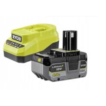 255327 RYOBI 4Ah Battery + Charger RC18120A-140X