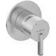 Concealed shower tap without shower diverter