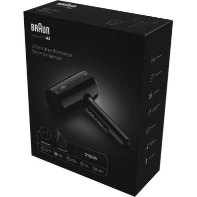 8. Braun HD4.1 Hair Dryer 2200 W Black