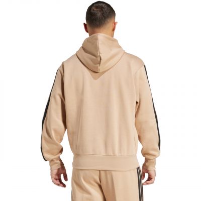 3. adidas Essentials 3-Stripes Fleece Hoodie M JX0695