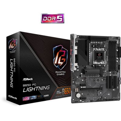 6. Asrock B650 PG LIGHTNING Motherboard