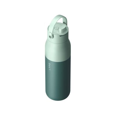 8. LARQ Bottle PureVis 2 - intelligent, self-cleaning filter bottle, UV-C light 1L (eucalyptus green)