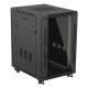 34. LANBERG FLOOR RACK CABINET 19" 18U 600X800 BLACK