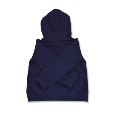 2. Wood Wood Izzy AA kids hoodie navy blue - 10235605-2424-Navy