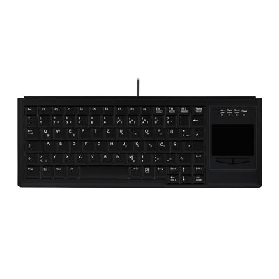4. Contour Design Active Key AK-4400-GU Industrial Keyboard USB QWERTZ German Black