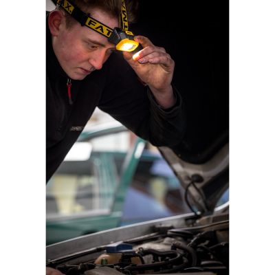3. Stanley FMHT81509-0 Flashlight Black, Yellow Headlamp
