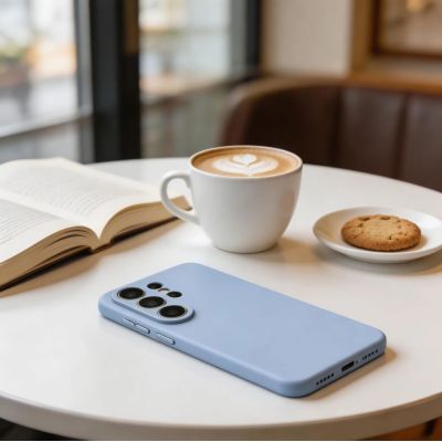 6. Tech-Protect Silicone MagSafe Case for Samsung Galaxy S26 Ultra - Blue