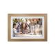 5. Denver photo frame with FRAMEO 10.1" 16GB light wood