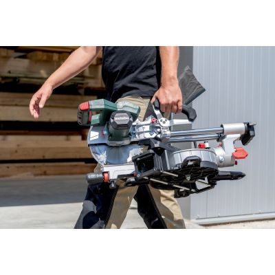 9. METABO KGS 18 LTX BL 254 Carcass Mitre Saw