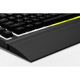 6. Corsair | Rubber Dome | K55 RGB PRO | Gaming Keyboard | Gaming Keyboard | RGB LED Light | United States | Wired | Black