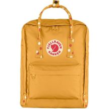 Fjallraven Kanken city backpack - ochre/confetti pattern