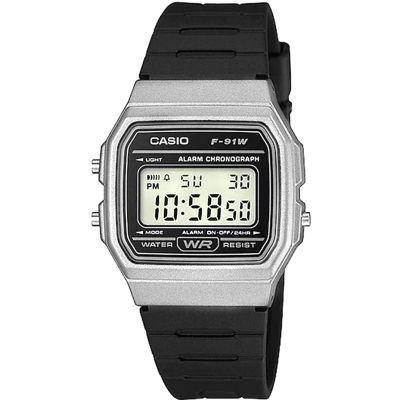 CASIO F-91WM-1B Men's Watch + BOX