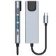 9. HUB Tech-Protect V3 5in1 USB-C - USB-A 3.0 / USB-A 2.0 / USB-C / HDMI / RJ45 - gray