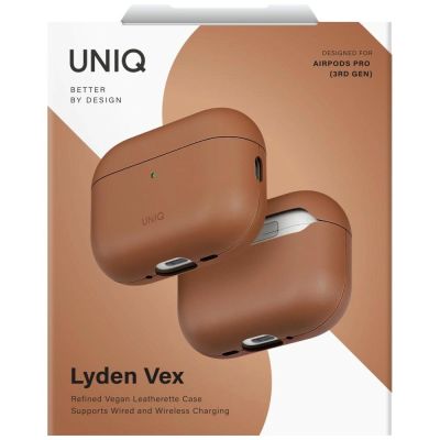2. Uniq Lyden Vex Case for AirPods Pro 3 - Brown