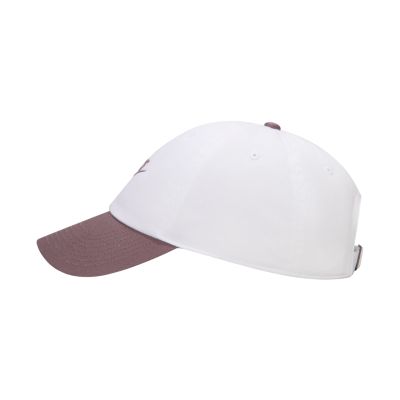 2. Nike Club Cap White and Purple FB5368 104